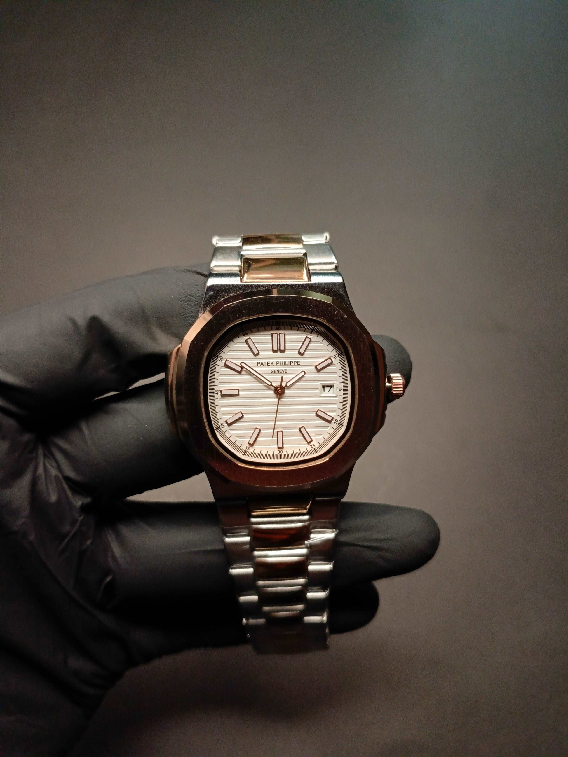 Patek Philippe Geneve - Two Tone White